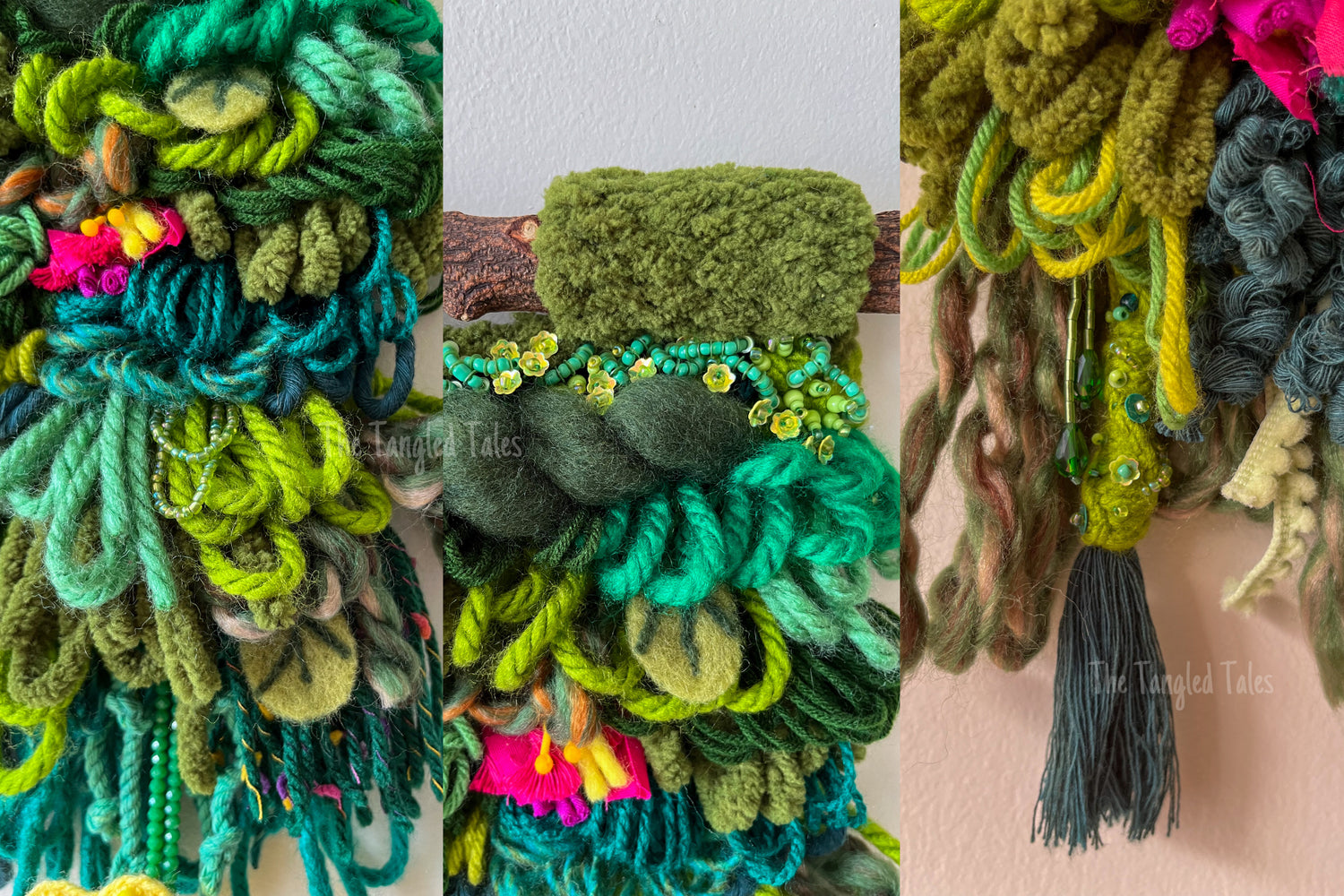 weaving art piece