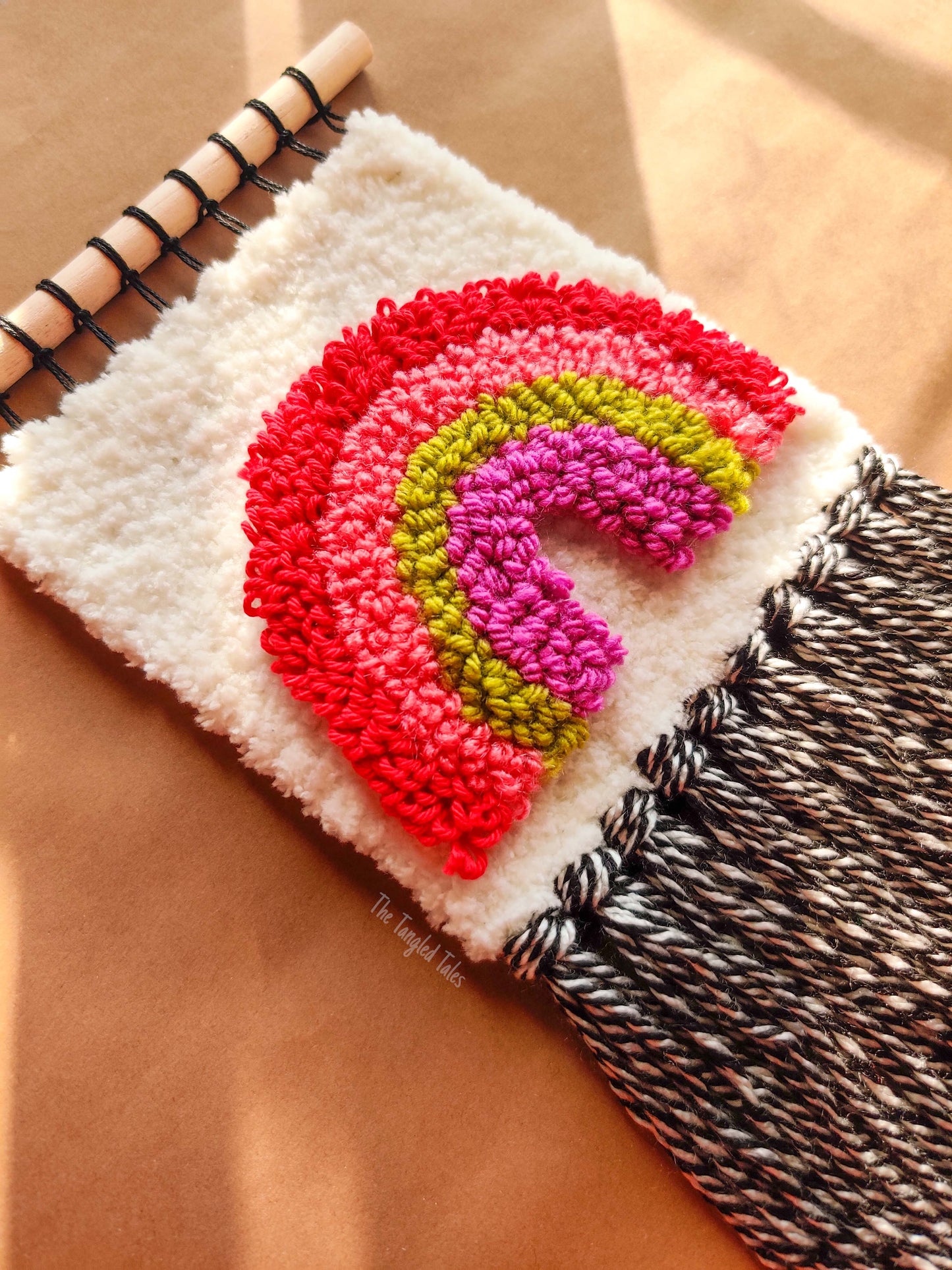 FLUFFY RAINBOW WEAVING
