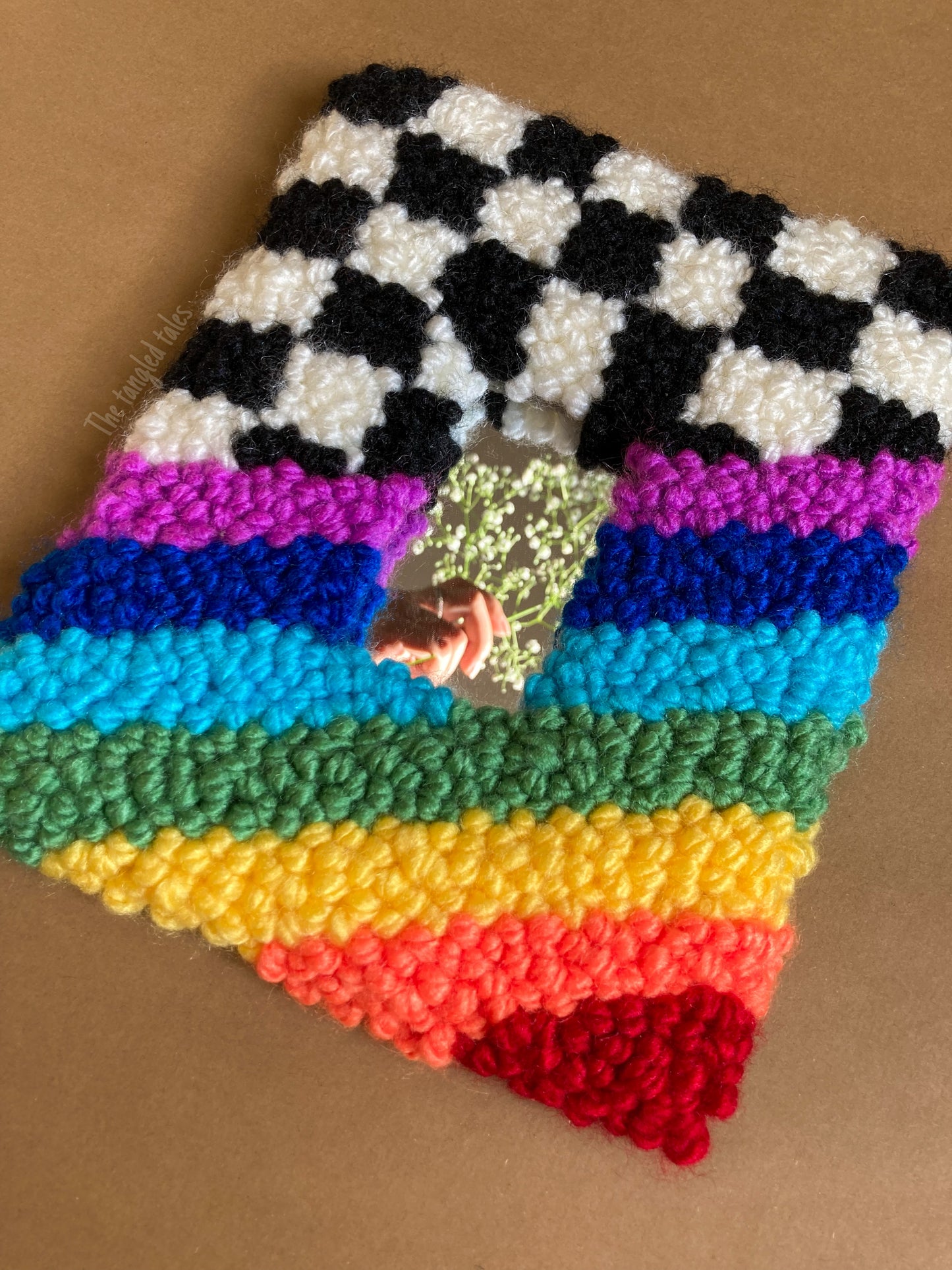RAINBOW CHEQUER MIRROR