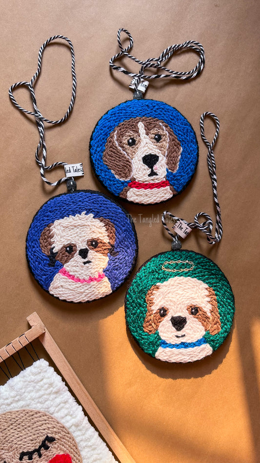 dog car charm