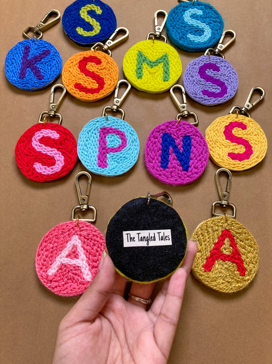 ALPHABET KEYCHAIN