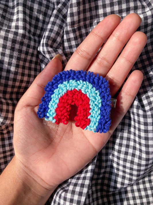 BLUE RAINBOW CLIP