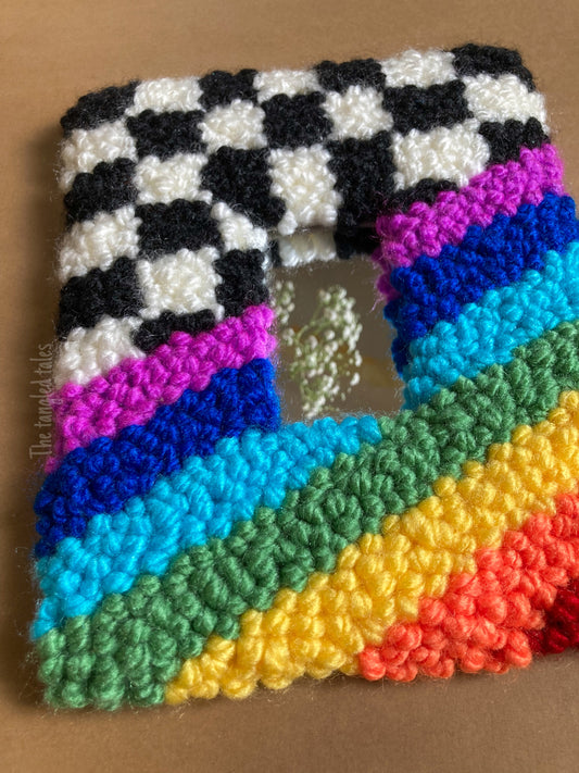 RAINBOW CHEQUER MIRROR