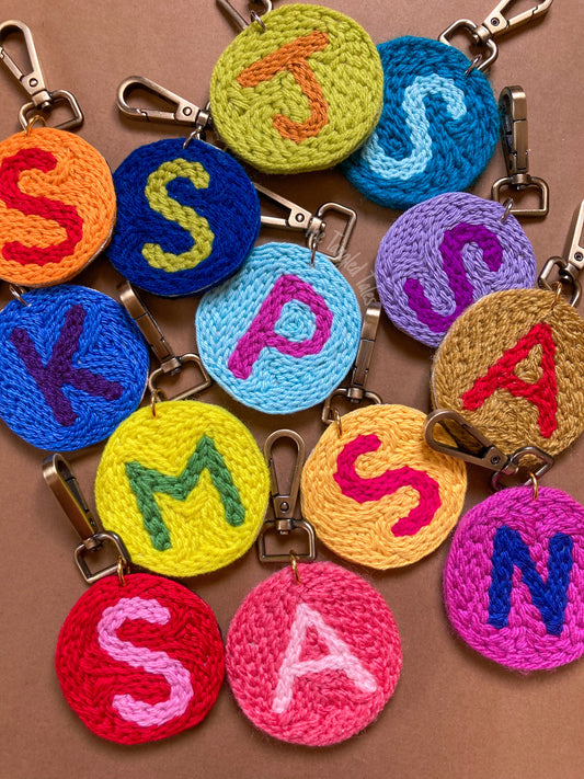ALPHABET KEYCHAIN